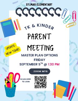TK/Kinder Mtg.